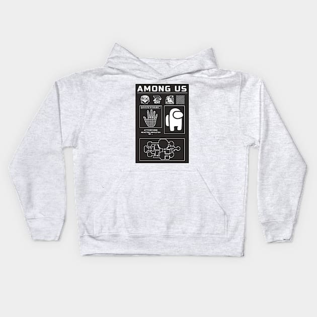 Among Us Kids Hoodie by Lolebomb